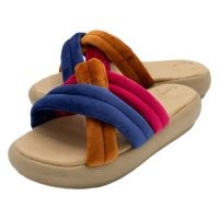 صندل روفرشی زنانه طرح بندی